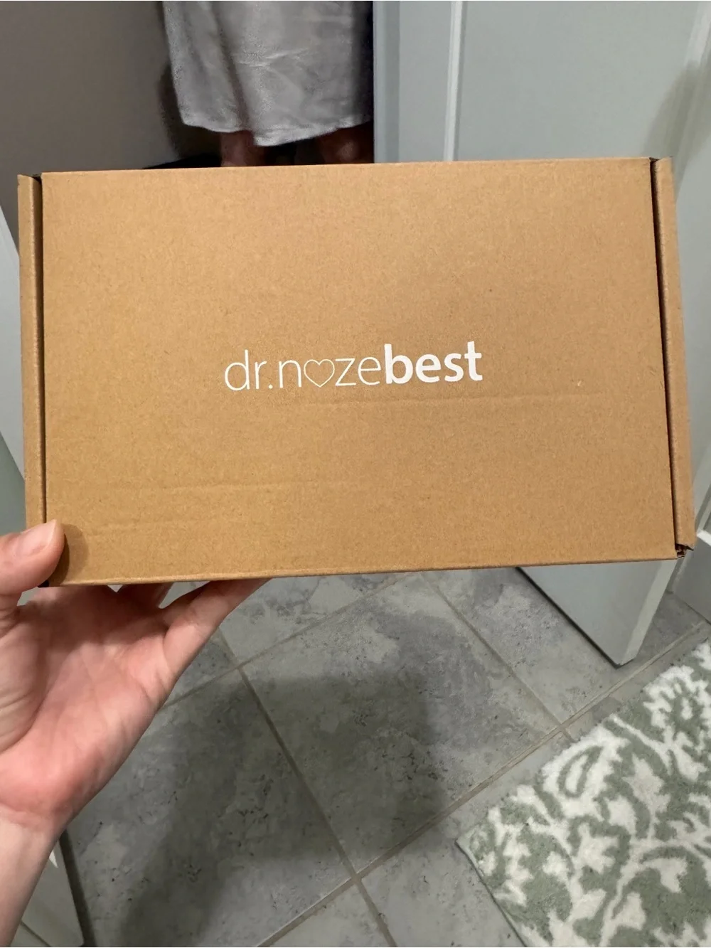 Dr. NozeBest Brown Kids Bath Organizer Box - Compact Storage